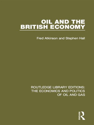 cover image of Oil and the British Economy